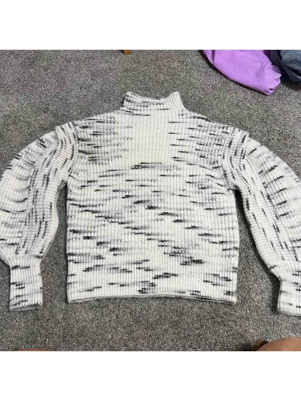 Varley Women’s Belgrave Dalmatian Knit Sweater size XS